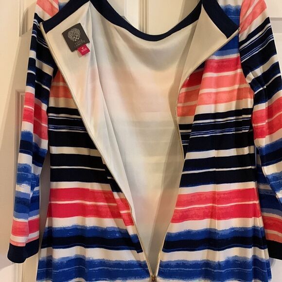 Vince Camuto Size 10 multi color dress. - Picture 5 of 11